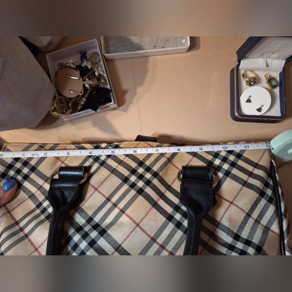 Burberry Nova Check Blue Label Handbag -Japan Exclusive - Picture 14 of 16